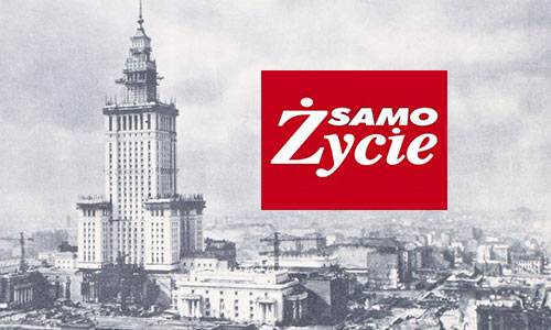 Plakat serialu "Samo życie"